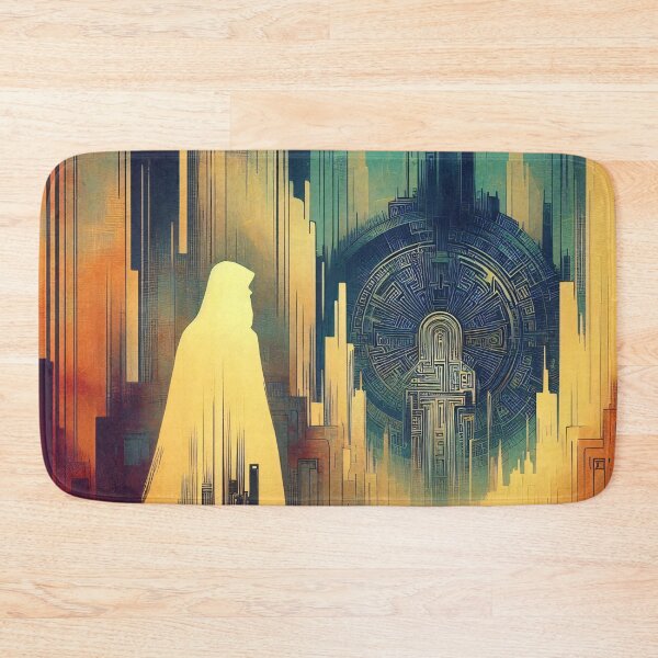 Item preview, Marin - seeker glyph glitchprint designed and sold by QiMera.