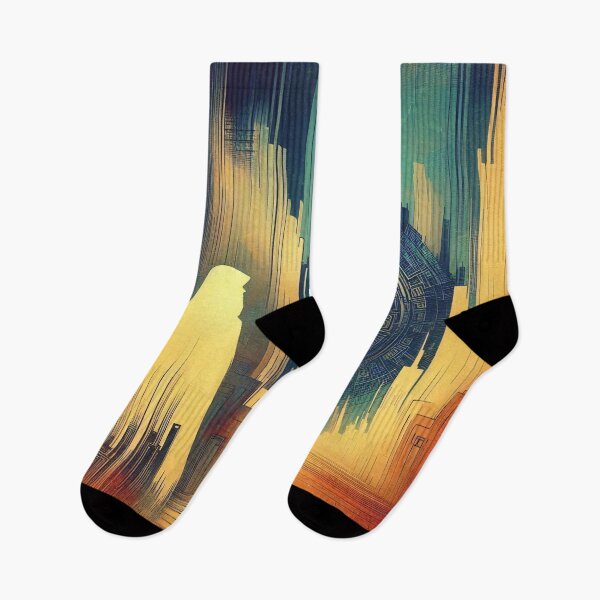 Item preview, Marin - seeker glyph glitchprint designed and sold by QiMera.