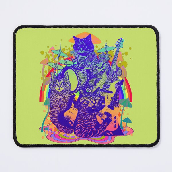 Item preview, Band Of Cats Psychedelic Rock designed and sold by blueversion.