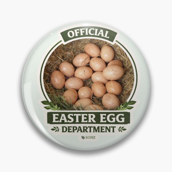 Item preview, Official Easter Egg Department – Funny Backyard Chicken Easter Design designed and sold by Studio Origins NZ (SO NZ).