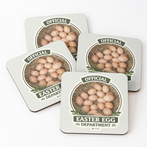 Item preview, Official Easter Egg Department – Funny Backyard Chicken Easter Design designed and sold by Studio Origins NZ (SO NZ).