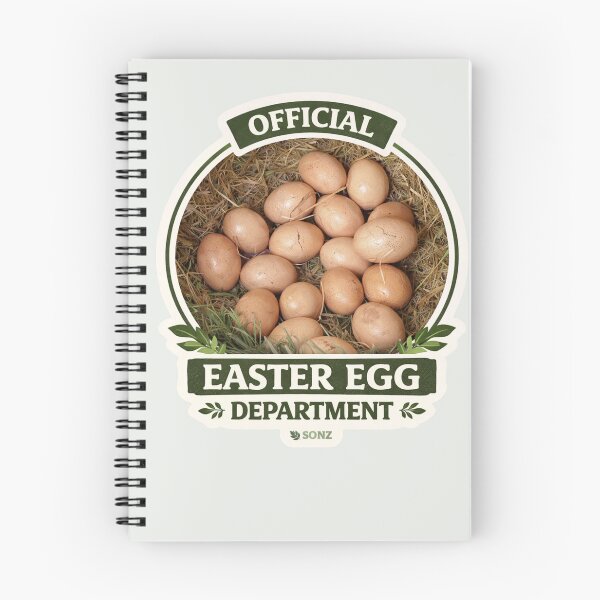 Item preview, Official Easter Egg Department – Funny Backyard Chicken Easter Design designed and sold by Studio Origins NZ (SO NZ).
