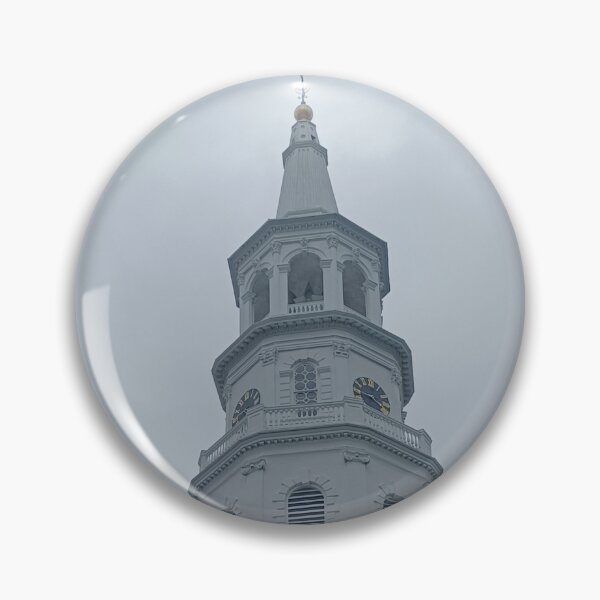 Item preview, St. Micheal's Church Steeple Charleston Photo designed and sold by chucktownjax.