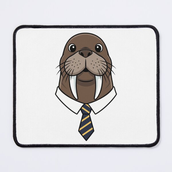 Item preview, Corporate Walrus Boss in Suit and Tie designed and sold by k3rstman1.