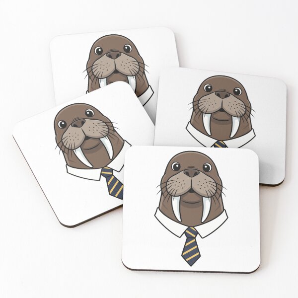 Item preview, Corporate Walrus Boss in Suit and Tie designed and sold by k3rstman1.