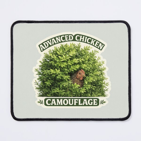 Item preview, Advanced Chicken Camouflage – Funny Backyard Hen designed and sold by Studio Origins NZ (SO NZ).