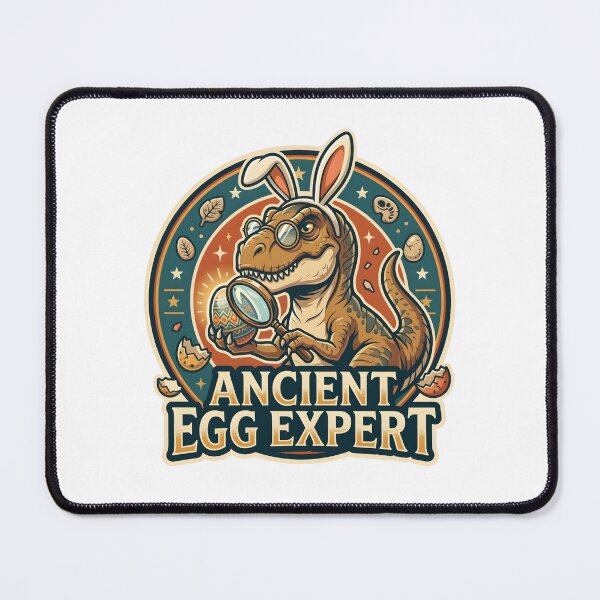 Item preview, Ancient Egg Expert – Funny Dinosaur Easter Scientist T-Shirt designed and sold by relso.