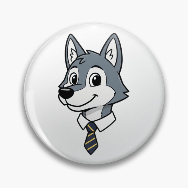 Item preview, Professional Cartoon Wolf Boss in Business Tie designed and sold by k3rstman1.
