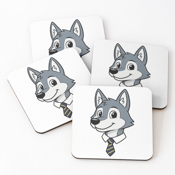 Item preview, Professional Cartoon Wolf Boss in Business Tie designed and sold by k3rstman1.