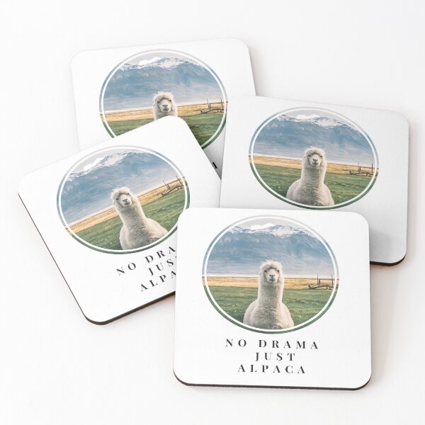 Item preview, High Country Alpaca Portrait - Glenorchy New Zealand designed and sold by Studio Origins NZ (SO NZ).