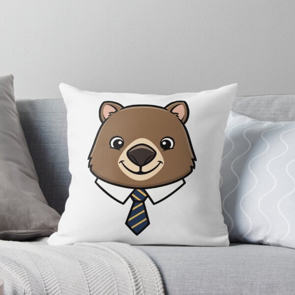 Item preview, Professional Wombat Boss Office Mascot Cartoon designed and sold by k3rstman1.