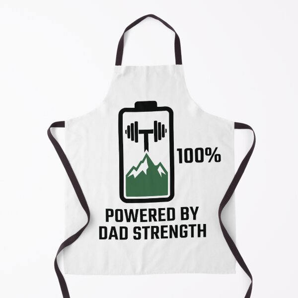 Item preview, Powered By Dad Strength Mountain Barbell Battery designed and sold by FunFitLife Studio.