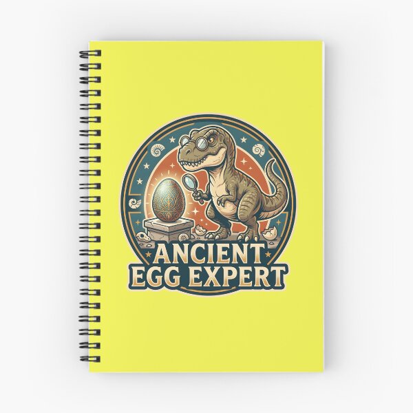 Item preview, Ancient Egg Expert – Funny T-Rex Easter Egg Scientist Design designed and sold by relso.