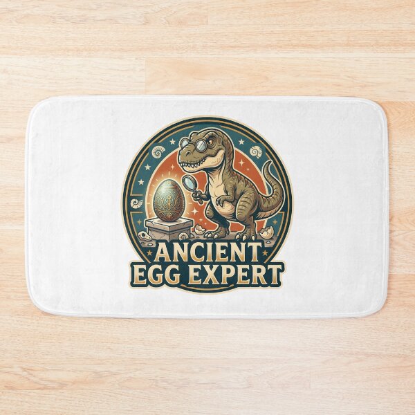 Item preview, Ancient Egg Expert – Funny T-Rex Easter Egg Scientist Design designed and sold by relso.