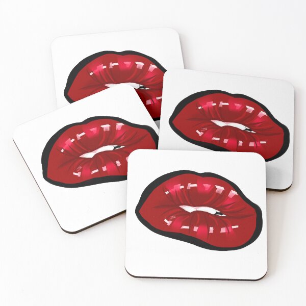 Item preview, Shiny Red Glossy Lips Pop ? شفاه احمر لامعة designed and sold by Rowqan.