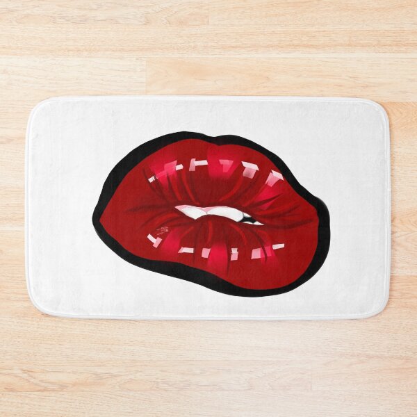 Item preview, Shiny Red Glossy Lips Pop ? شفاه احمر لامعة designed and sold by Rowqan.