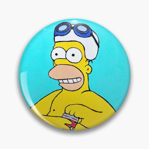 Artikelvorschau, Homerpalooza Homer Simpson Gemälde entworfen und verkauft von Baileypaints.