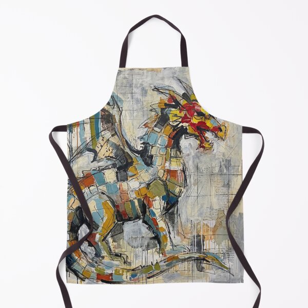 Item preview, Abstract Geometric Dragon Artwork designed and sold by Printpix.