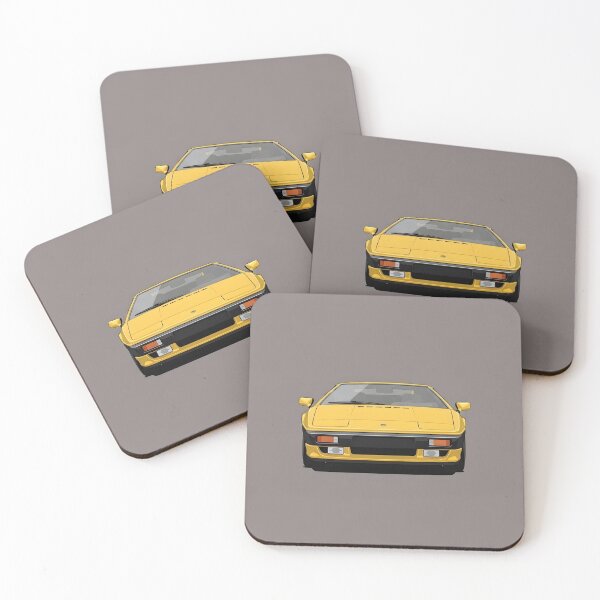 Item preview, Lotus Esprit Vista Frontal Ilustración Minimalista del Clásico Deportivo Británico designed and sold by Motorline44.
