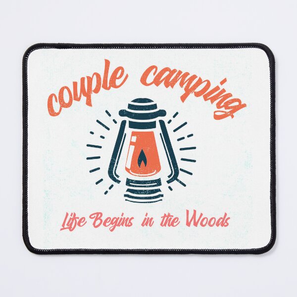 Item preview, couple camping designed and sold by Vernisefrancois.