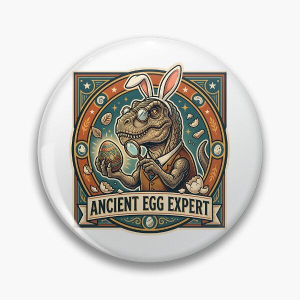 Item preview, Ancient Egg Expert – Humorous Dinosaur Easter Archaeologist Shirt designed and sold by relso.