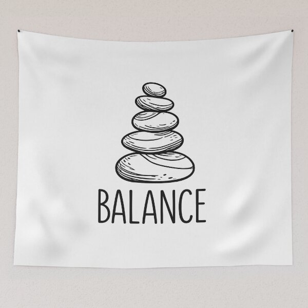Item preview, Balance Minimalist Mental Health designed and sold by ucedamarcelo.