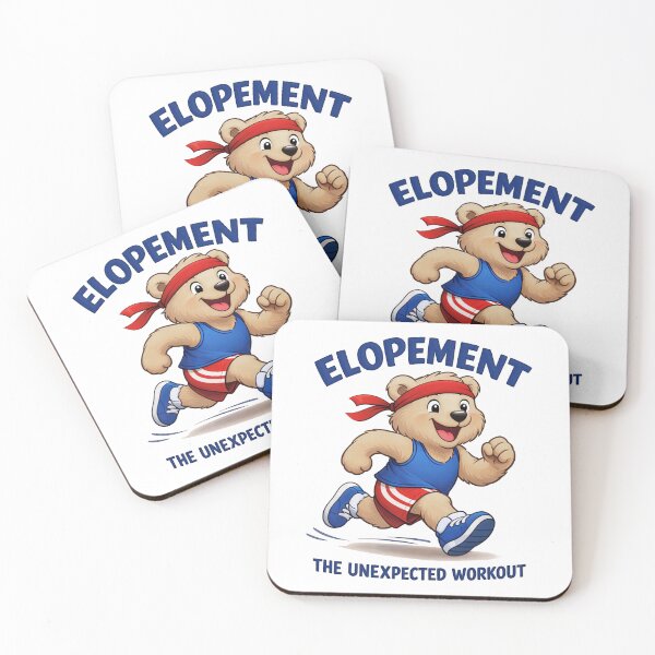 Item preview, Elopement The Unexpected Workout Funny Autism Elopement  designed and sold by gear-posters.