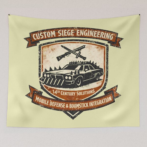 Item preview, Medieval Siege Engineering Custom Car Defense Graphic designed and sold by agearb.
