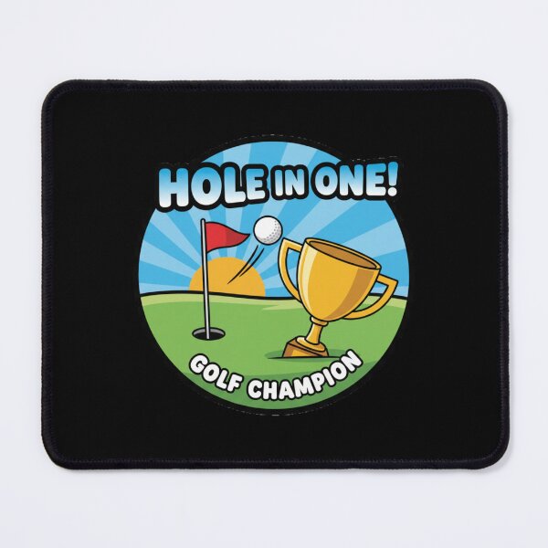 Item preview, Golf Gold Trophy - HOLE IN ONE! - GOLF CHAMPION. designed and sold by Giulivo Store Graphic.
