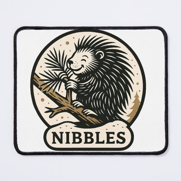 Item preview, Nibbles the Porcupine designed and sold by Mapsynergy.