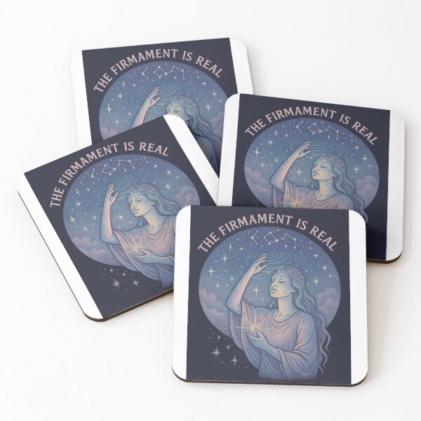 Item preview, The Firmament Is Real – Celestial Truth Seeker Art designed and sold by Little Truths.