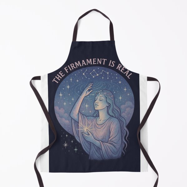 Item preview, The Firmament Is Real – Celestial Truth Seeker Art designed and sold by Little Truths.