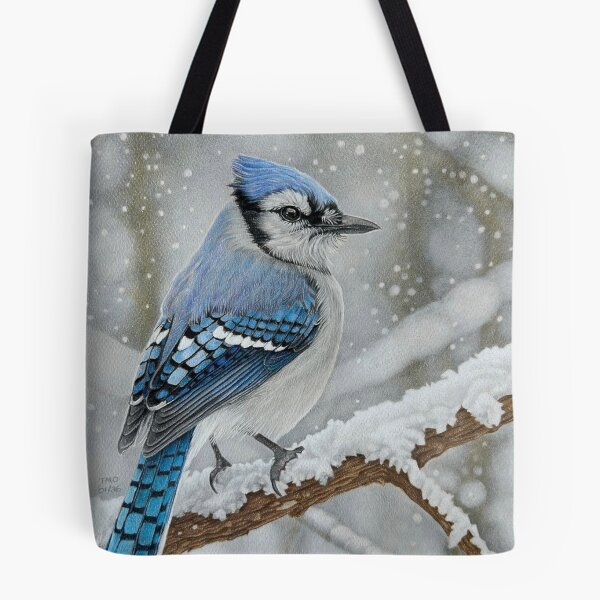 Item preview, Female Blue Jay designed and sold by ToddMichaelArt.