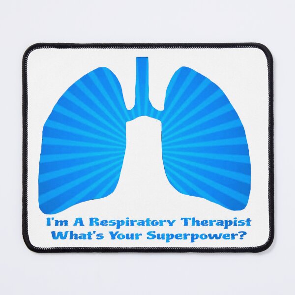 Item preview, Blue Striped I'm A Respiratory Therapist What's Your Superpower? designed and sold by natnat7w.