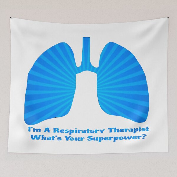 Item preview, Blue Striped I'm A Respiratory Therapist What's Your Superpower? designed and sold by natnat7w.