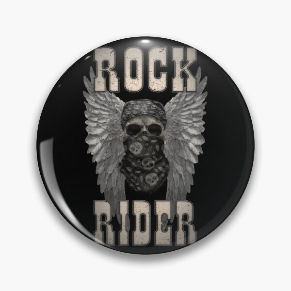 Item preview, Rock Rider Skull  – Vintage Rock Skull Design designed and sold by RonnyMilleo.