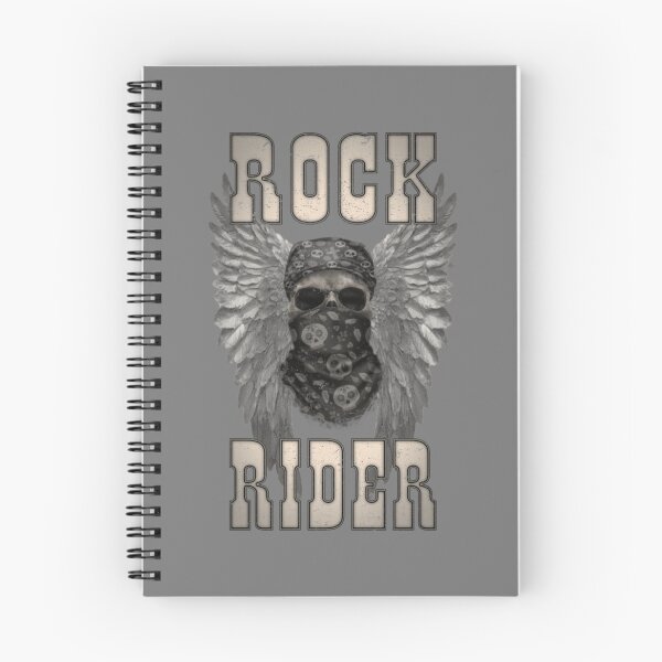 Item preview, Rock Rider Skull  – Vintage Rock Skull Design designed and sold by RonnyMilleo.
