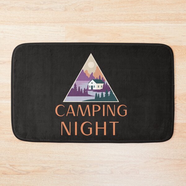 Item preview, camping night designed and sold by Vernisefrancois.