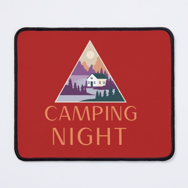 Item preview, camping night designed and sold by Vernisefrancois.
