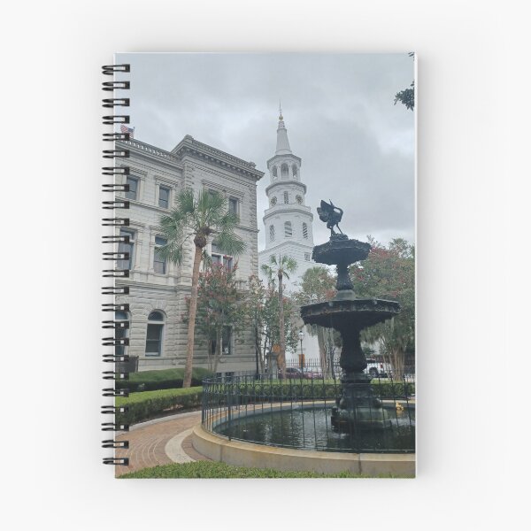 Item preview, Courtyard View of St. Micheal's Church Downtown Photo designed and sold by chucktownjax.