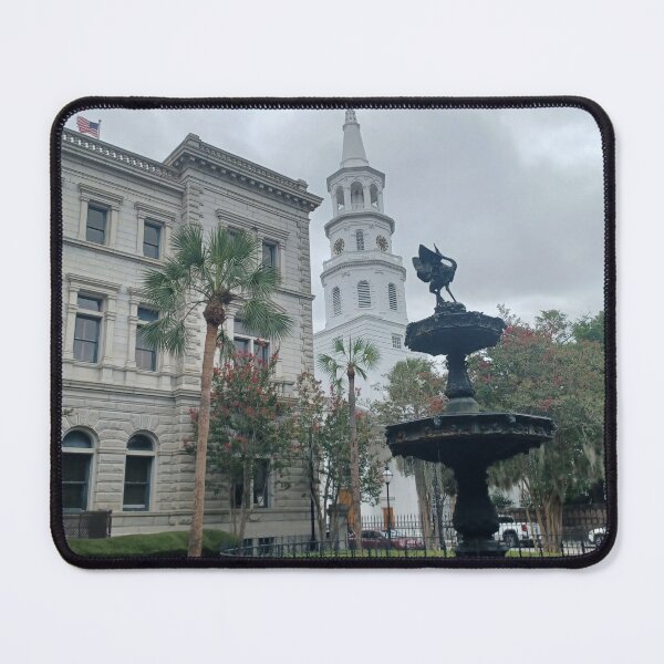 Item preview, Courtyard View of St. Micheal's Church Downtown Photo designed and sold by chucktownjax.