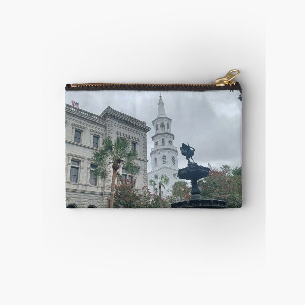 Item preview, Courtyard View of St. Micheal's Church Downtown Photo designed and sold by chucktownjax.