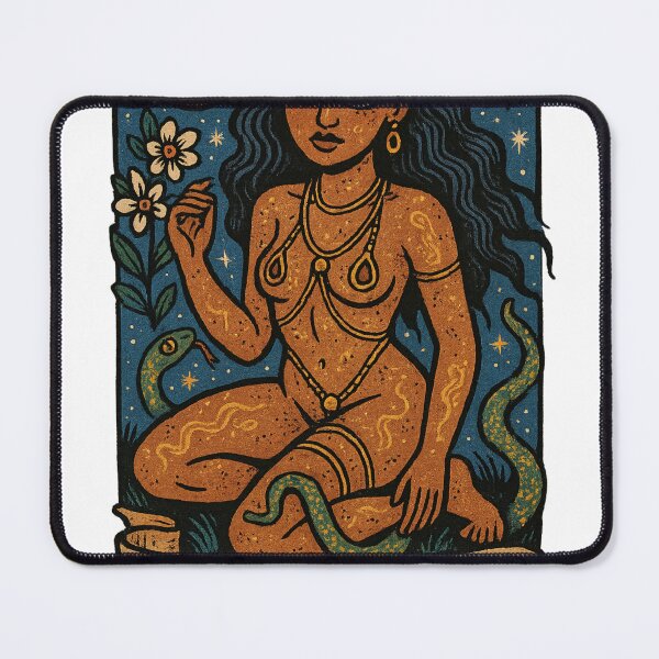 Item preview, She Doesn’t Chase, She Ovulates – Divine Feminine Retro Art designed and sold by Little Truths.