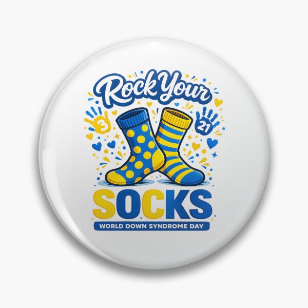 Item preview, Rock Your Socks 3/21 World Down Syndrome Day Awareness Design, Down Syndrome Awareness Gift, Support Inclusion Graphic Tee designed and sold by AsturShop.