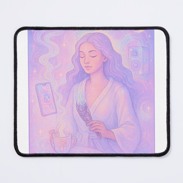 Item preview, The Frequency Cleanser – Spiritual Vibes Pastel Art designed and sold by Little Truths.