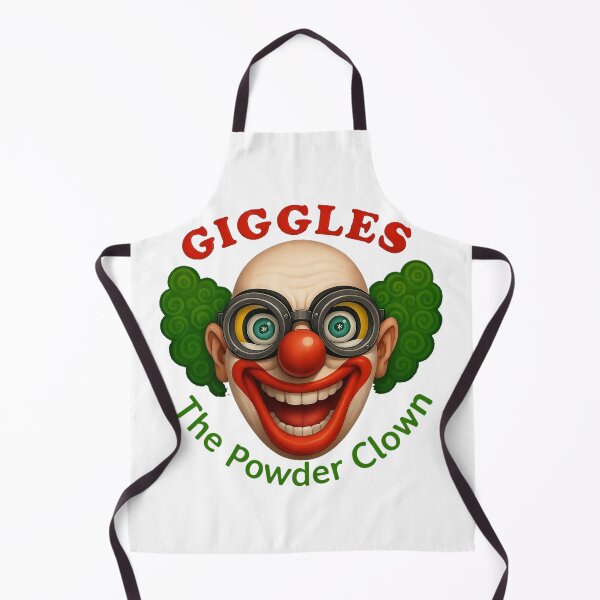 Item preview, Scary Giggles the Powder Clown Face Shot designed and sold by Mapsynergy.