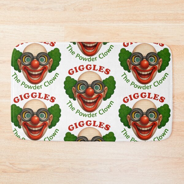 Item preview, Scary Giggles the Powder Clown Face Shot designed and sold by Mapsynergy.