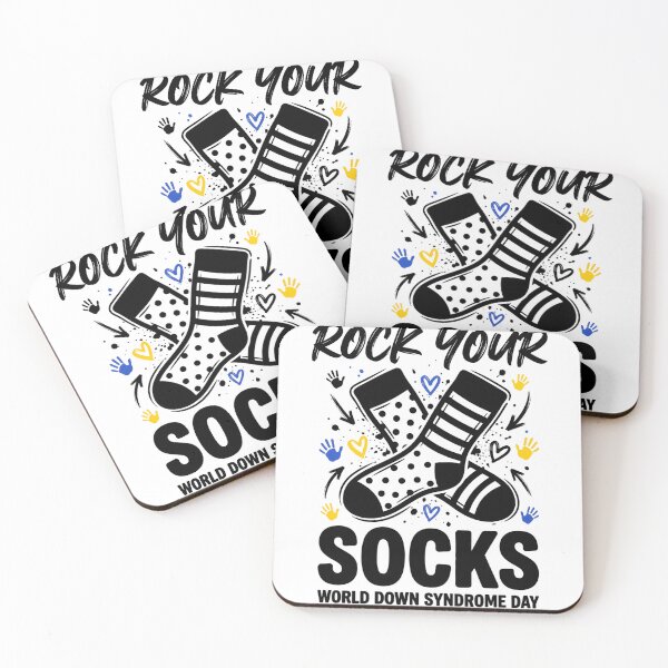 Item preview, Rock Your Socks 3/21 World Down Syndrome Day Awareness Design, Down Syndrome Awareness Gift, Support Inclusion Graphic Tee designed and sold by AsturShop.