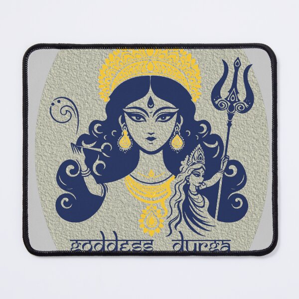 Item preview, Gods of India Art Series - Goddess Durga - Divine Mother, Invincible protector designed and sold by ArtGMerch.