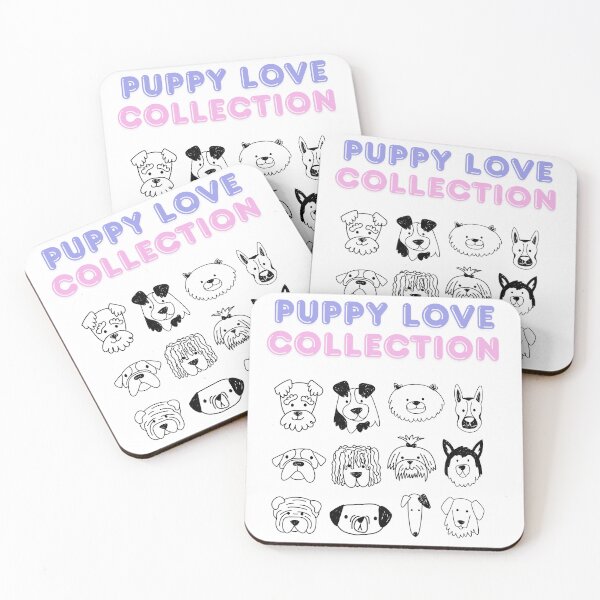 Item preview, puppy love collection designed and sold by basuritas.